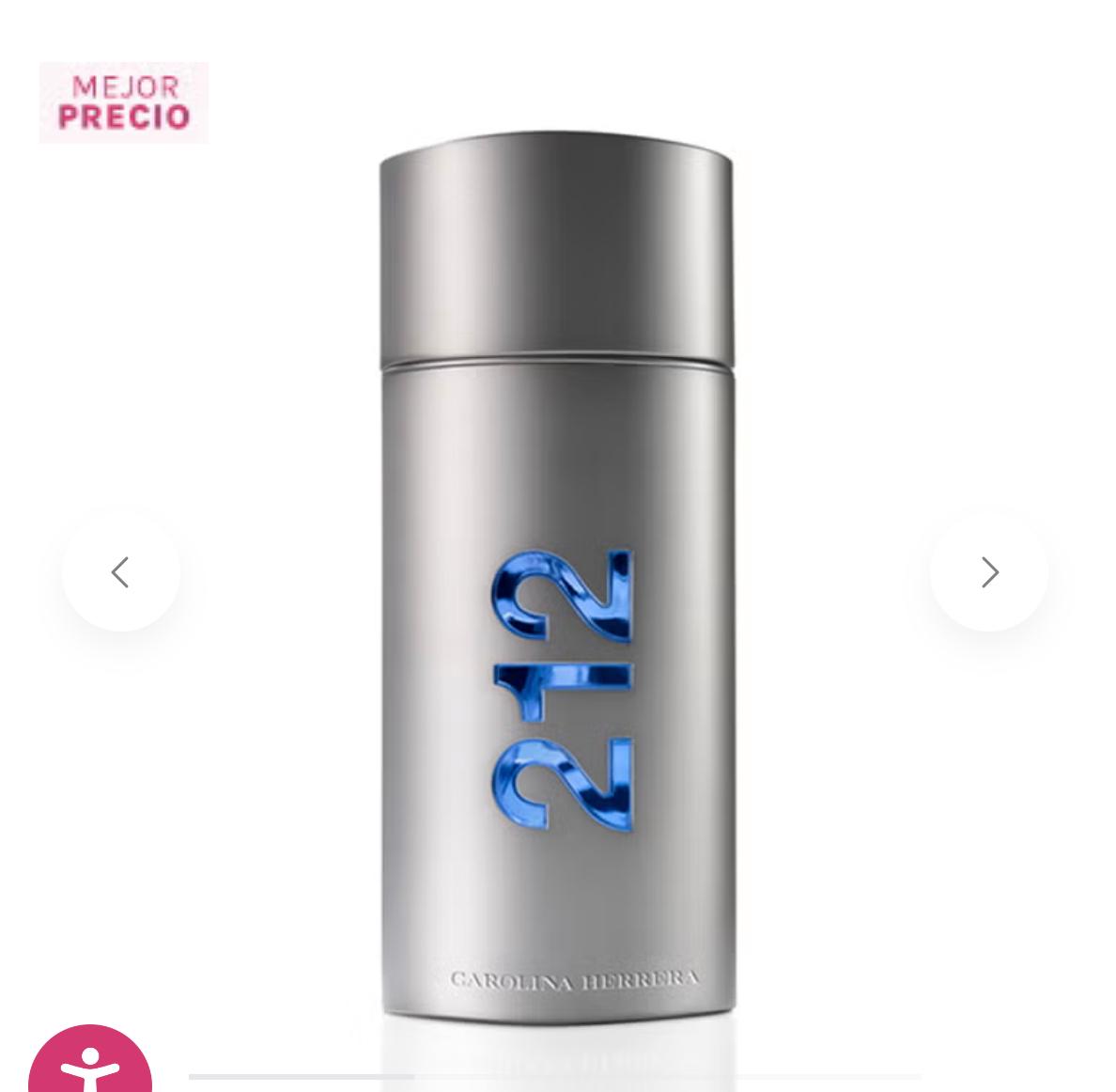 Perfume CAROLINA HERRERA 212 Men Eau De Toilette Eau de Toilette para hombre