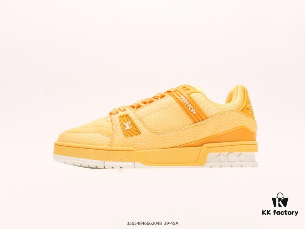 Louis Vuitton LV Trainer Amarillo Blanco