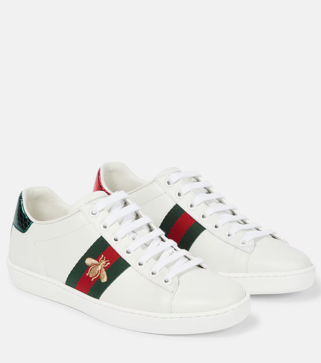 Gucci Zapatillas Ace de piel
