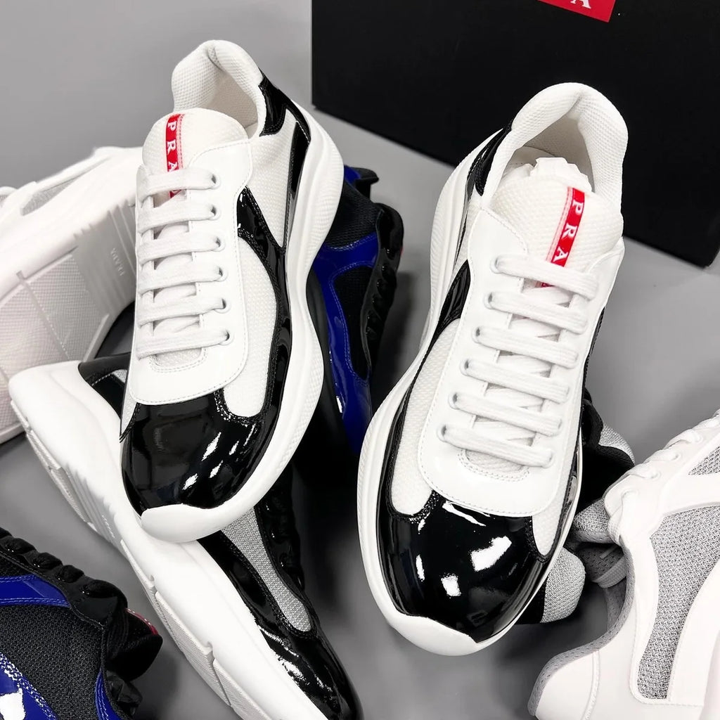 Prada zapatillas America's Cup con paneles