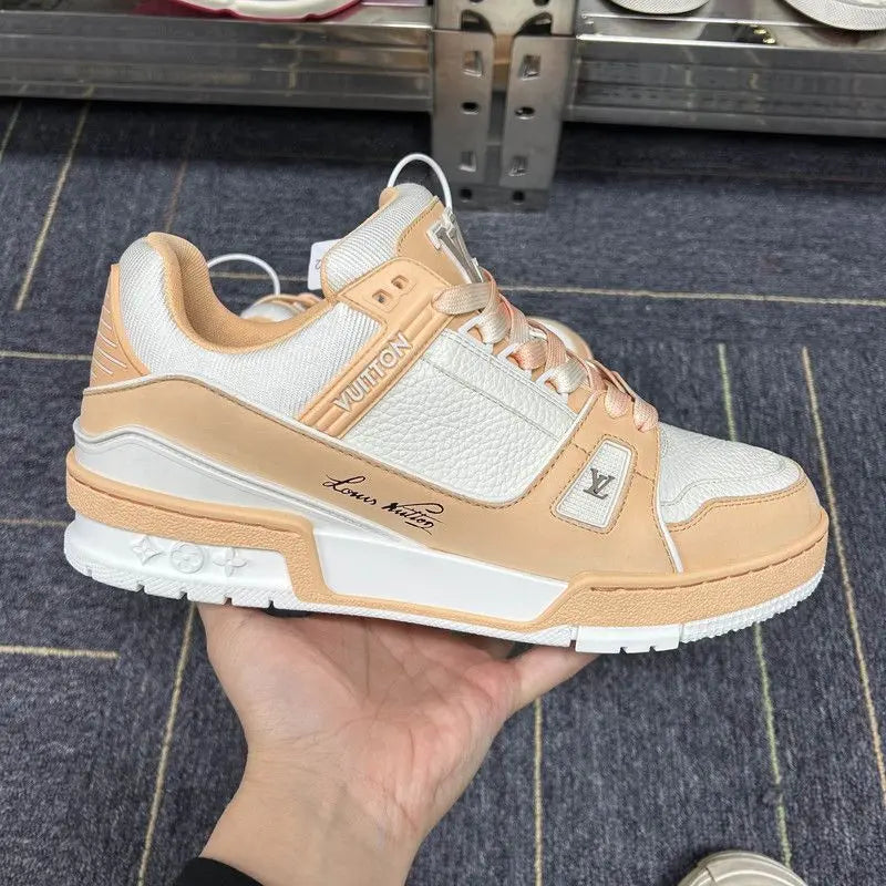 Zapatillas bajas Louis Vuitton Trainer en color naranja